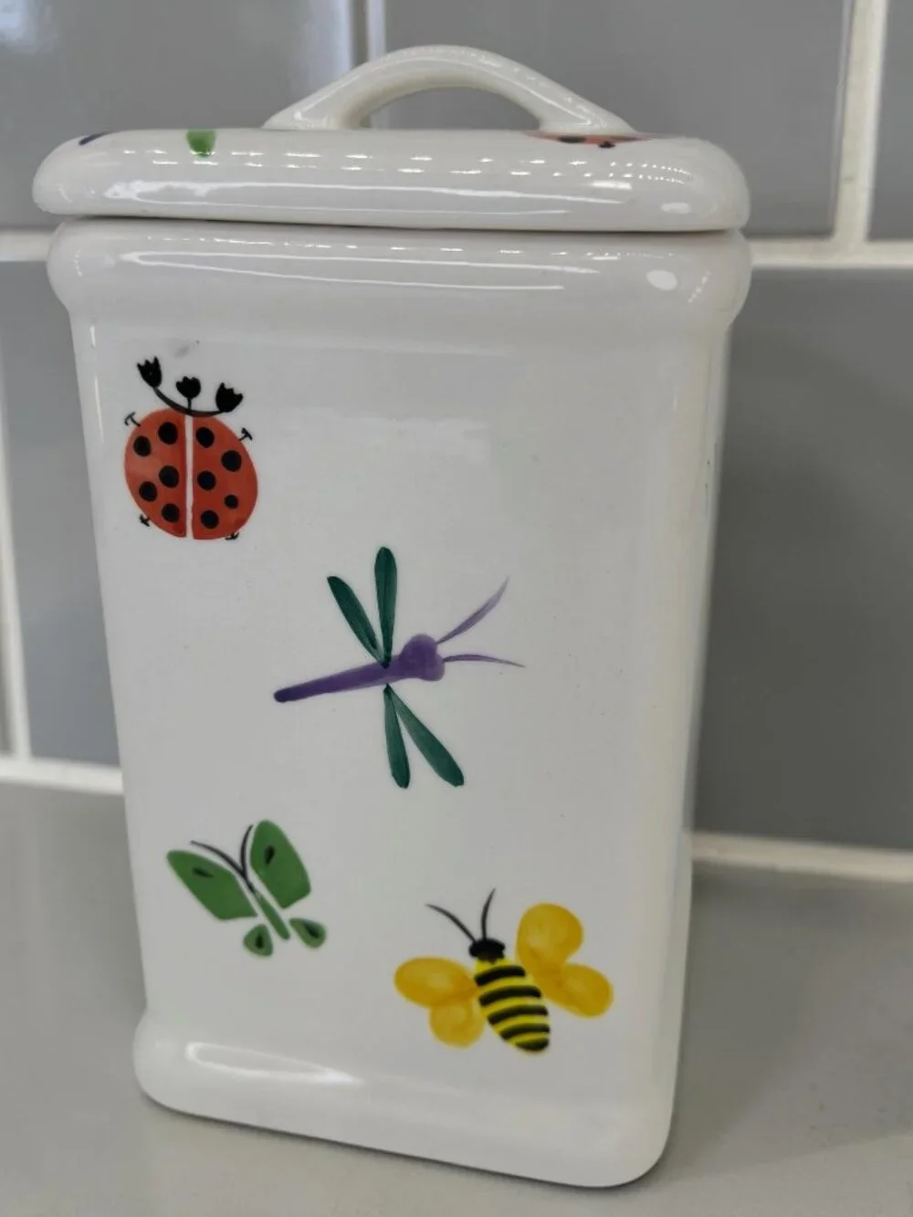 Frank Richman Hug Bug At Home International Ceramic Canister